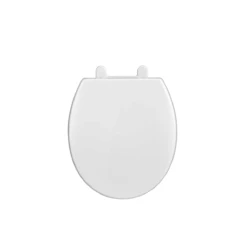 American Standard | Round Closed-Front Toilet Seat With Soft Close, Grip Tight, And Quick Release