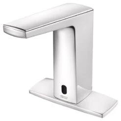American Standard | Paradigm 0.5 GPM Single Hole Bathroom Faucet With Selectronic Programable Sensor Technology - Less Power Supply -Faucet american standard 702b 105 alternate image 176