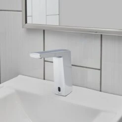 American Standard | Paradigm 0.5 GPM Single Hole Bathroom Faucet With Selectronic Programable Sensor Technology - Less Power Supply -Faucet american standard 702b 105 alternate image 177