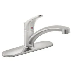 American Standard | Colony Pro Single Handle Kitchen Faucet - Includes Escutcheon Plate