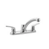 American Standard | Colony Pro Double Handle Kitchen Faucet - Includes Side Spray -Faucet american standard 7074 501 002 19