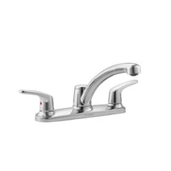 American Standard | Colony Pro Double Handle Kitchen Faucet - Includes Side Spray