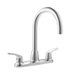 American Standard | Colony Pro Double Handle High-Arch Gooseneck Kitchen Faucet