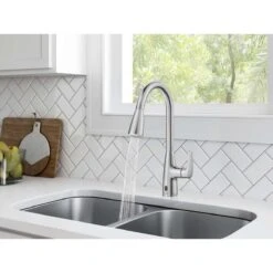 American Standard | Colony PRO 1.5 GPM Single Hole Pull Down Kitchen Faucet With Touchless Controls - Includes Escutcheon -Faucet american standard 7077 380 alternate image 25