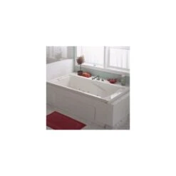 American Standard | Evolution 72" Acrylic Whirlpool Bathtub With Reversible Drain And EverClean Technology - Lifetime Warranty -Faucet american standard 7236vc application shot 762