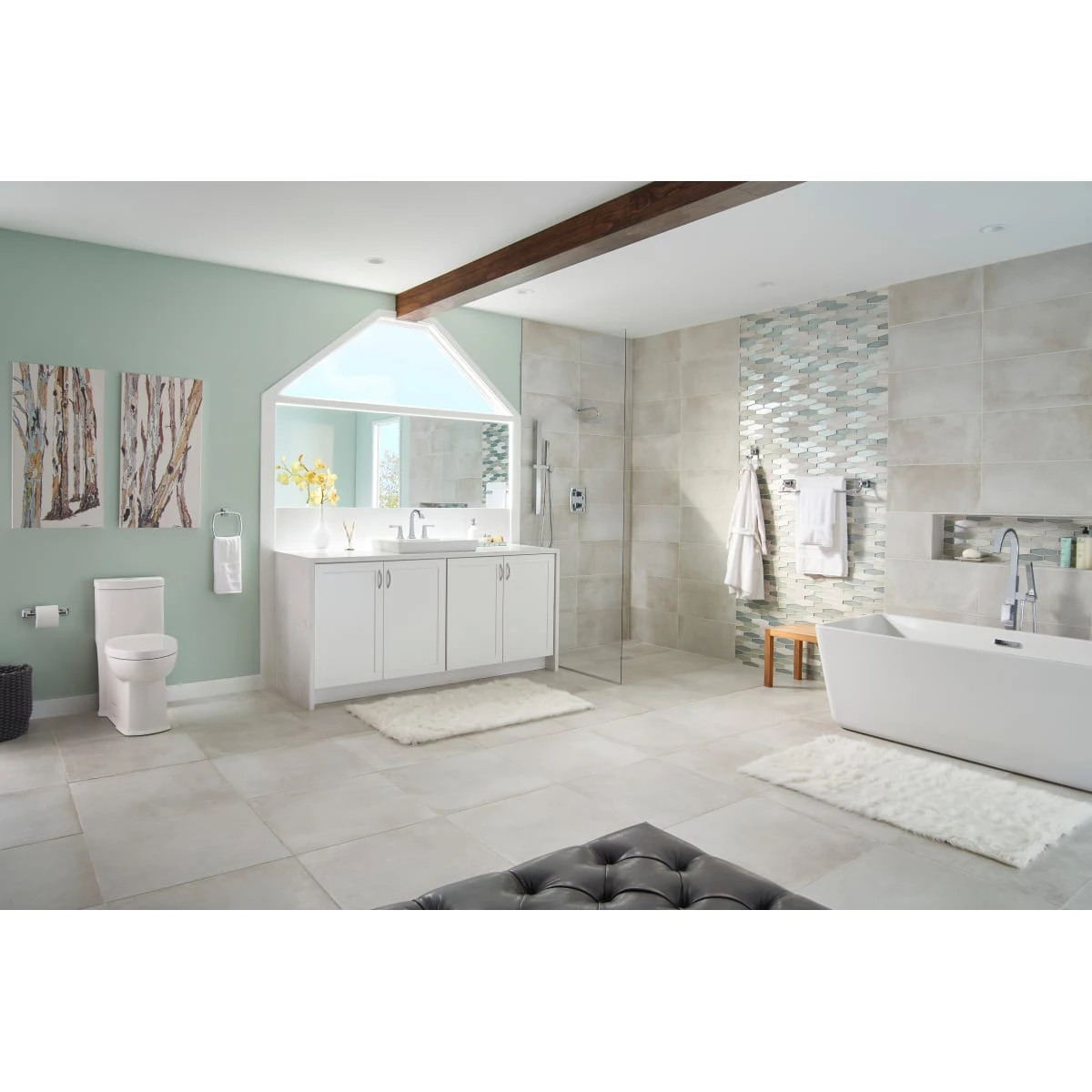 American Standard | Townsend 24" Double Towel Bar 6 American Standard | Townsend 24" Double Towel Bar - Image 4