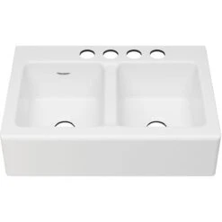 American Standard | Delancey 33-1/16" Farmhouse Double Basin Cast Iron Kitchen Sink