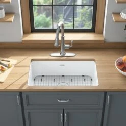 American Standard | Delancey 30" Undermount Single Basin Cast Iron Kitchen Sink 12 American Standard | Delancey 30" Undermount Single Basin Cast Iron Kitchen Sink -Faucet american standard 77sb 30190 alternate image 374