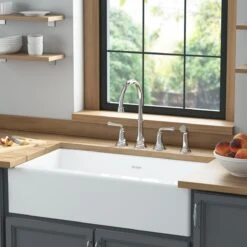 American Standard | Delancey 36" Farmhouse Single Basin Cast Iron Kitchen Sink -Faucet american standard 77sb 36220a alternate image 393