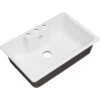 American Standard | Quince 33" Drop In Single Basin Cast Iron Kitchen Sink