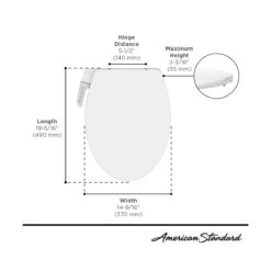 American Standard | AquaWash Elongated Soft Close Bidet Seat -Faucet american standard 8033 a65g alternate image 52