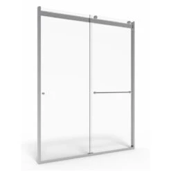 American Standard | Shower Door Collection 76" High X 48" Wide Sliding Framed Shower Door With Clear Glass