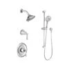 American Standard | Estate Pressure Balanced Shower System With Shower Head, Hand Shower, Slide Bar, Shower Arm, Hose, Wall Supply Elbow, Diverter, And Valve Trim -Faucet american standard estate spectra 1ca 002 9187738