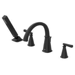 American Standard | Edgemere Deck Mounted Roman Tub Filler - Includes Hand Shower -Faucet american standard t018 901 alternate image 15