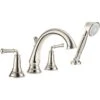 American Standard | Delancey Deck Mounted Roman Tub Filler With Built-In Diverter - Includes Hand Shower