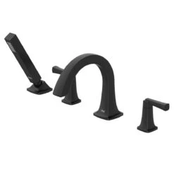 American Standard | Townsend Deck Mounted Roman Tub Filler With Built-In Diverter - Includes Hand Shower -Faucet american standard t353 901 alternate image 80