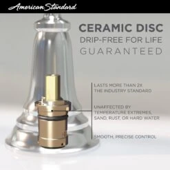 American Standard | Town Square S Deck Mounted Roman Tub Filler -Faucet american standard t455 900 alternate image 273