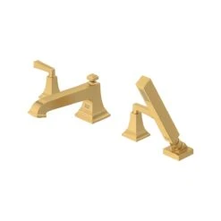 American Standard | Town Square S Deck Mounted Roman Tub Filler With Built-In Diverter - Includes Hand Shower -Faucet american standard t455 901 alternate image 280