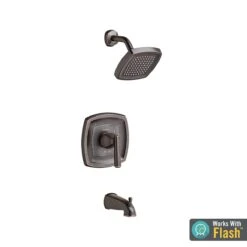 American Standard | Edgemere Tub And Shower Trim Package With 2.5 GPM Single Function Shower Head -Faucet american standard tu018 502 works with flash legacy bronze 93