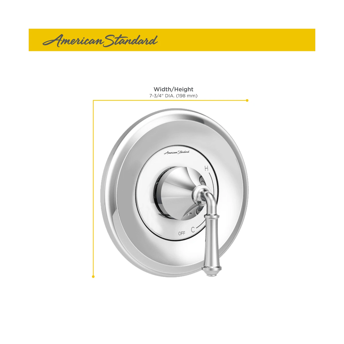 American Standard | Delancey Shower Only Trim Package With 1.8 GPM Multi Function Shower Head 20 American Standard | Delancey Shower Only Trim Package With 1.8 GPM Multi Function Shower Head - Image 18