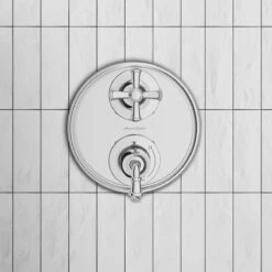 American Standard | Delancey 3 Function Pressure Balanced Valve Trim Only With Double Cross Handle, Integrated Diverter - Less Rough In -Faucet american standard tu052 740 alternate image 8