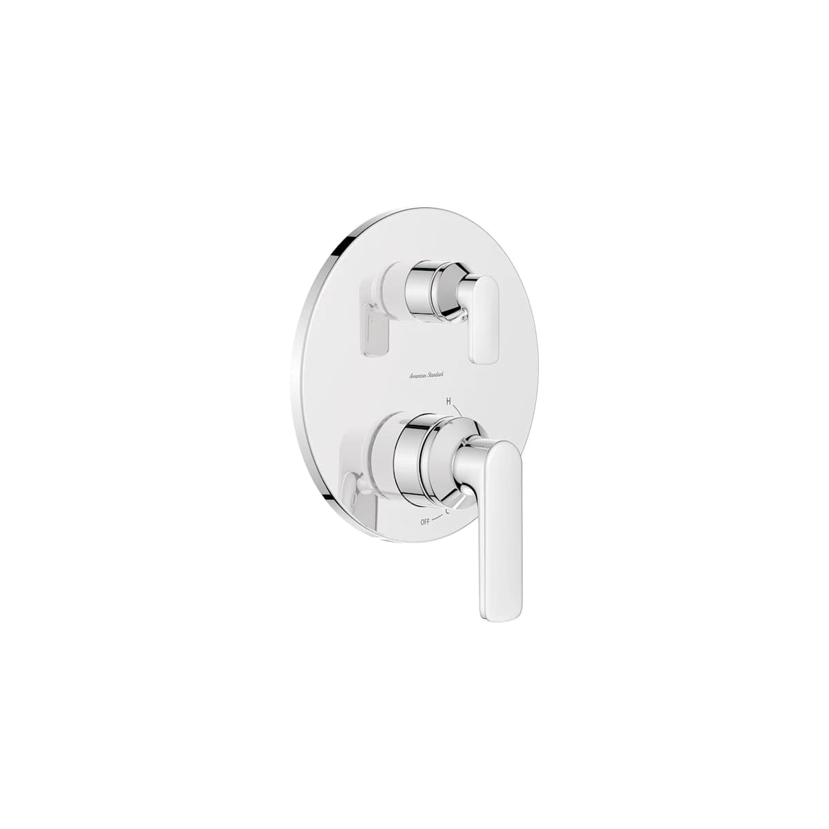 American Standard | Aspirations Two Function Pressure Balanced Valve Trim Only With Dual Lever Handles And Integrated Diverter - Less Rough In 4 American Standard | Aspirations Two Function Pressure Balanced Valve Trim Only With Dual Lever Handles And Integrated Diverter - Less Rough In - Image 2