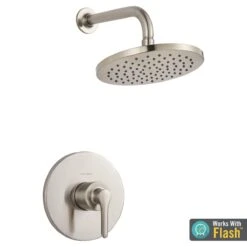 American Standard | Studio S Shower Only Trim Package With 2.5 GPM Single Function Shower Head -Faucet american standard tu105 501 works with flash brushed nickel 80