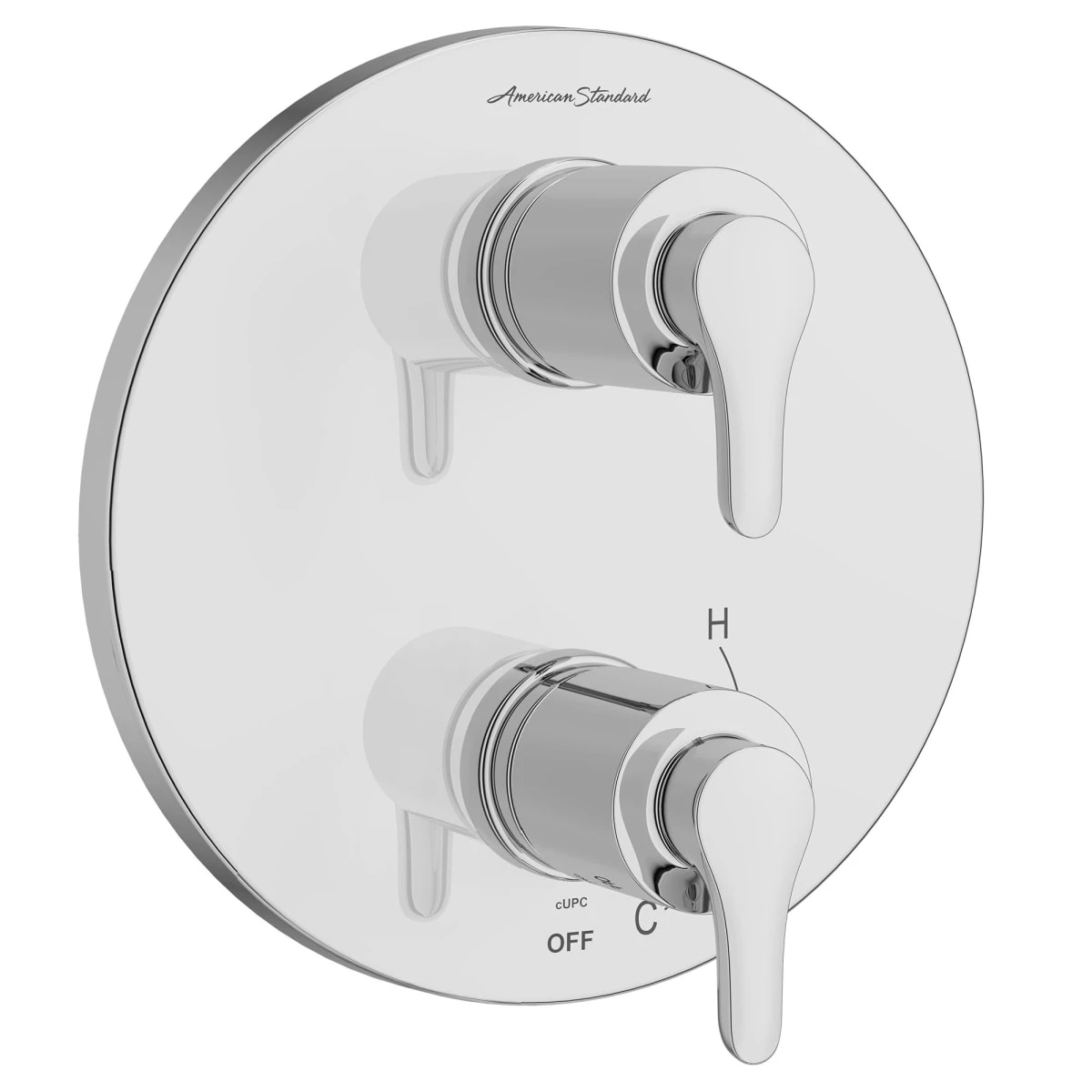 American Standard | Studio S 3 Function Pressure Balanced Valve Trim Only With Double Handle, Integrated Diverter - Less Rough In 3 American Standard | Studio S 3 Function Pressure Balanced Valve Trim Only With Double Handle, Integrated Diverter - Less Rough In