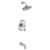 American Standard | Fluent Tub And Shower Trim Package With 2.5 GPM Single Function Shower Head -Faucet american standard tu186502 002 9805719