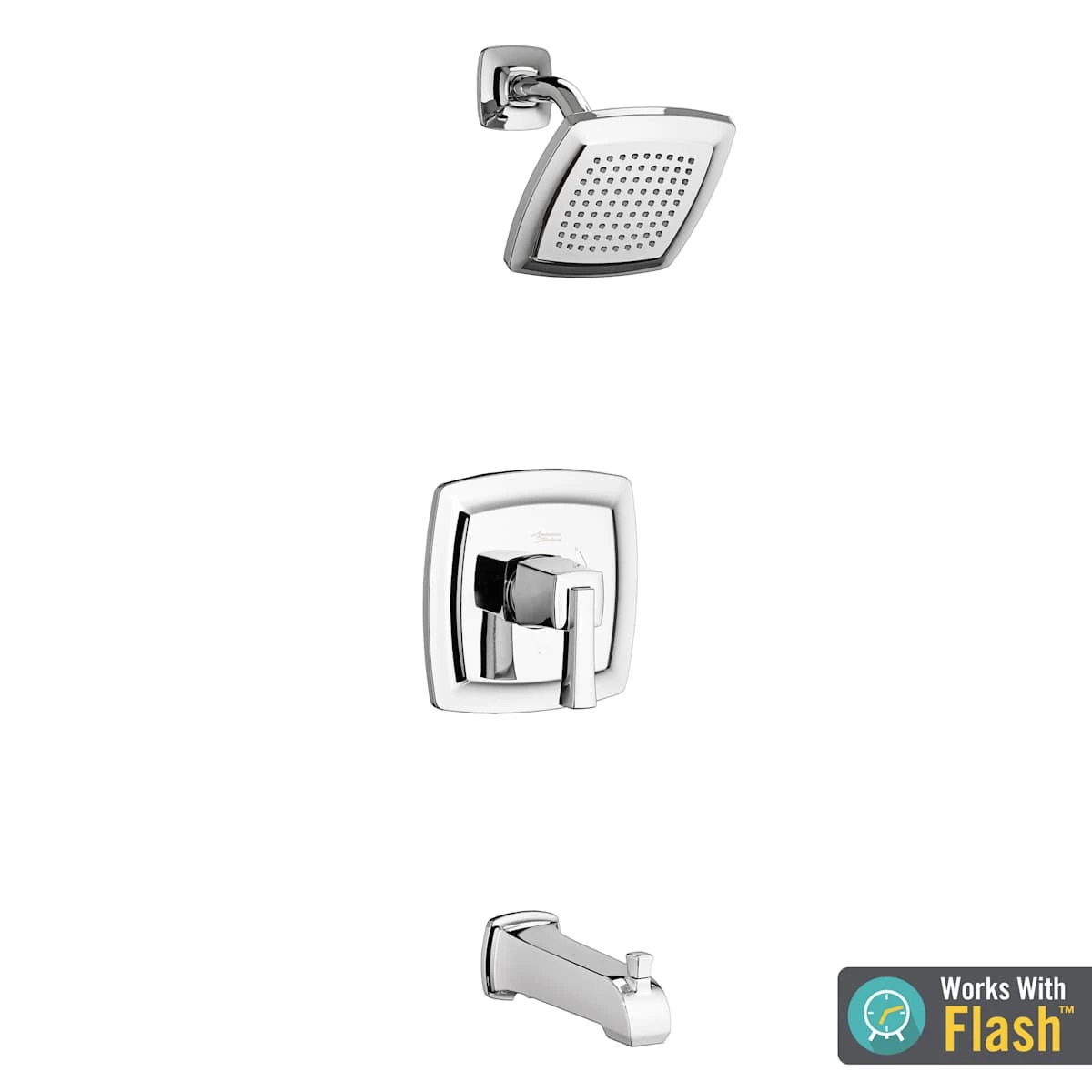 American Standard | Townsend Tub And Shower Trim Package With 2.5 GPM Single Function Shower Head 4 American Standard | Townsend Tub And Shower Trim Package With 2.5 GPM Single Function Shower Head - Image 2
