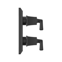 American Standard | Town Square S 3 Function Pressure Balanced Valve Trim Only With Double Handle, Integrated Diverter - Less Rough In -Faucet american standard tu455 740 alternate image 336