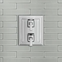 American Standard | Town Square S 3 Function Pressure Balanced Valve Trim Only With Double Handle, Integrated Diverter - Less Rough In -Faucet american standard tu455 740 alternate image 34