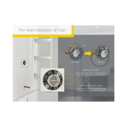 American Standard | Estate Tub And Shower Trim Package With 2.5 GPM Multi Function Shower Head -Faucet american standard tu722.502 flash valve 4 166