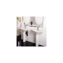 American Standard | Ravenna Vitreous China Pedestal Sink With 8" Centers -Faucet american standard 0268 800 application sho 111