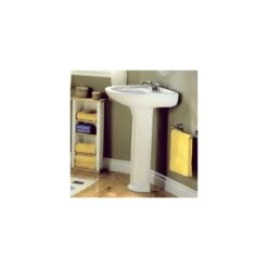 American Standard | Colony / Cadet Vitreous China Pedestal Only -Faucet american standard 731100 400 application s 486
