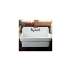 American Standard | Country 30" Single Basin Vitreous China Kitchen Sink For Drop In Installations -Faucet american standard 9062 008 application sho 421