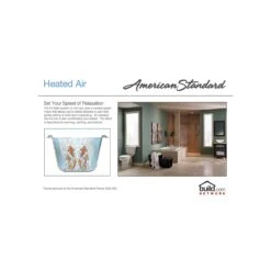 American Standard | Evolution 60" Acrylic Air Bathtub With Heated Air Blower And EverClean Technology -Faucet americanstandard277110