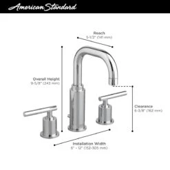 American Standard | Serin Widespread Bathroom Faucet With Speed Connect Technology -Faucet as serin bath20faucet infographics 2064831 2