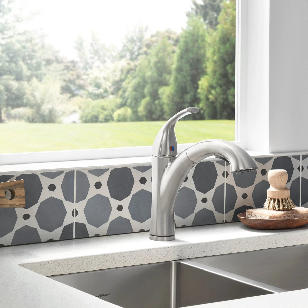 American Standard | Pekoe 29" Double Basin Stainless Steel Kitchen Sink For Undermount Installations - Drains Included 11 American Standard | Pekoe 29" Double Basin Stainless Steel Kitchen Sink For Undermount Installations - Drains Included - Image 9