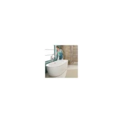 American Standard | Cadet 66" Acrylic Soaking Bathtub For Free Standing Tub With Center Drain - Tub Filler, Hand Shower And Drain Included -Faucet cadetbathfreestandingpicture main1