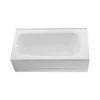 American Standard | Cambridge 60" Americast Soaking Bathtub With Left Hand Drain - Lifetime Warranty -Faucet cambridge left