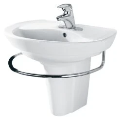 American Standard | Ravenna 24-1/4" Pedestal Porcelain Bathroom Sink -Faucet iyjjthjppk9egtfhyb26jo4fb70c3z2a