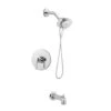 American Standard | Studio S Pressure Balanced Shower System With Shower Head, Hand Shower, Shower Arm, Hose, Tub Spout, Diverter, And Valve Trim